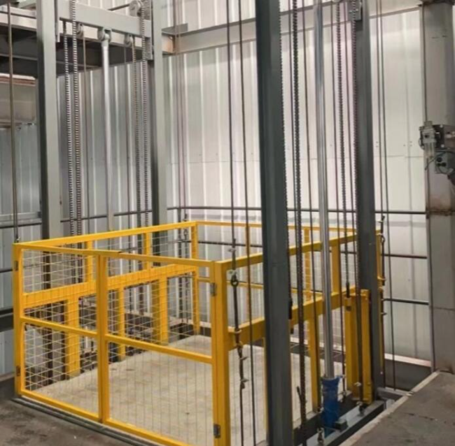 阳江镇导轨式升降机一般加工周期